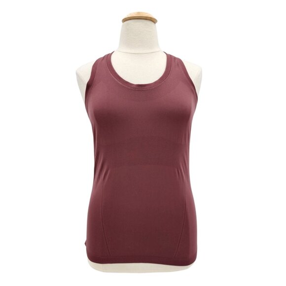 Athleta Womens XL Top Momentum Tank Top Fitted Mauve Activewear Workout - Picture 1 of 9